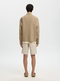 LEINEN LEICHTE JACKE, Savannah Tan, highres