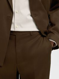 RELAXED FIT SUIT TROUSERS, Delicioso, highres