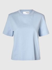 BOXY T-SHIRT, Cashmere Blue, highres