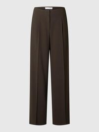 GEWEVEN WIDE LEG BROEK, Delicioso, highres