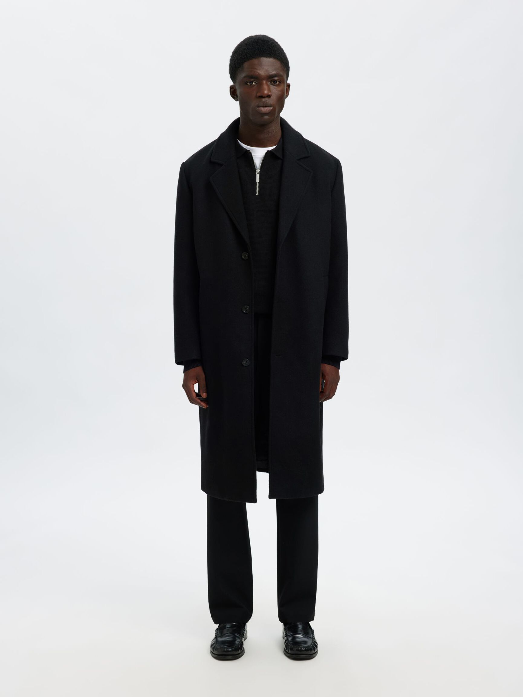 NEULEPUSERO PUOLIVETOKETJULLA, Black, highres