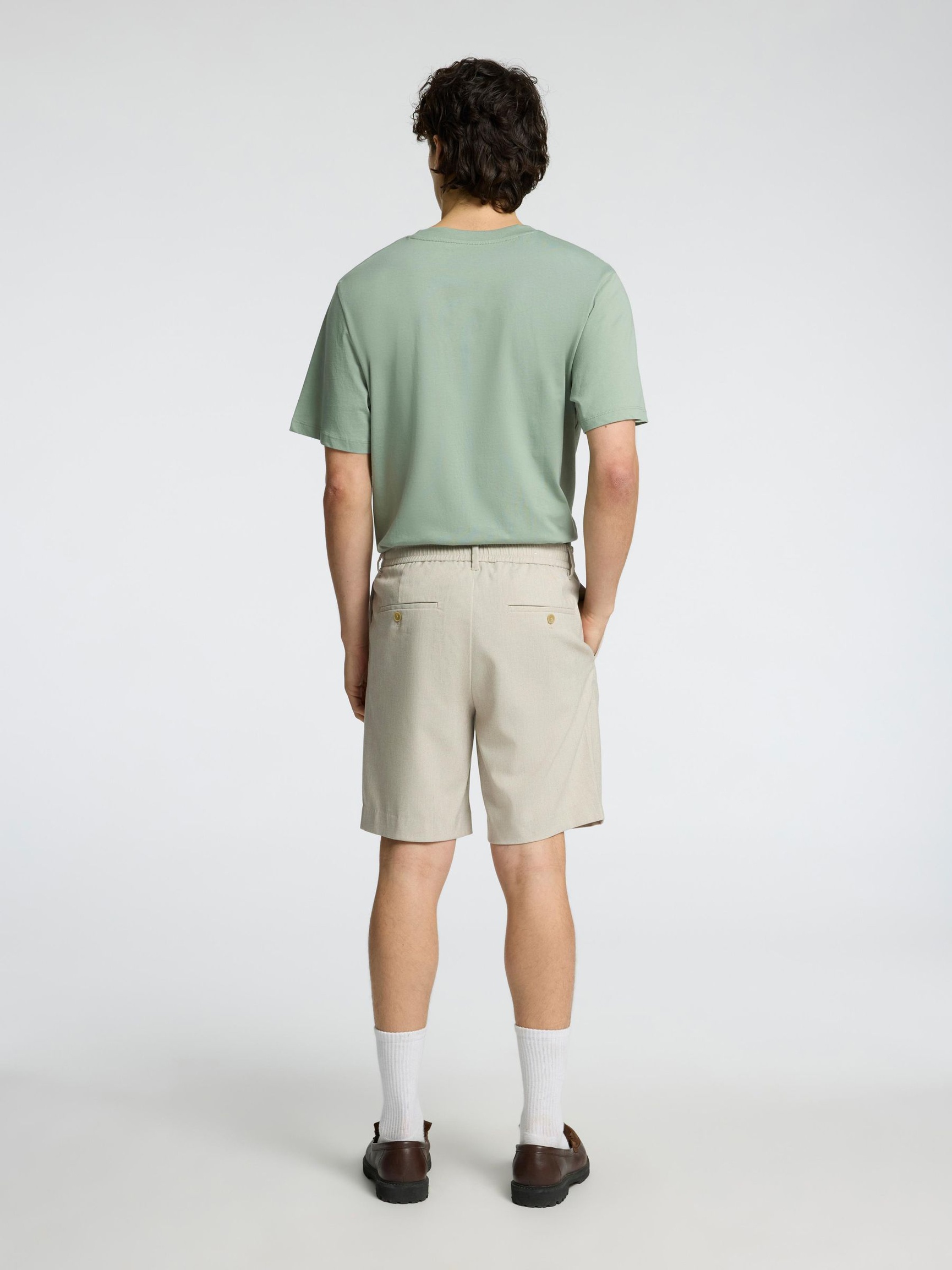 SHORTS, Light Sand Melange, highres