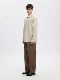 RELAXED FIT SHIRT, Silver Birch, highres