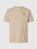 Selected REGULAR FIT PRINTED T-SHIRT, Pure Cashmere, highres - 16099318_PureCashmere_1221893_001.jpg