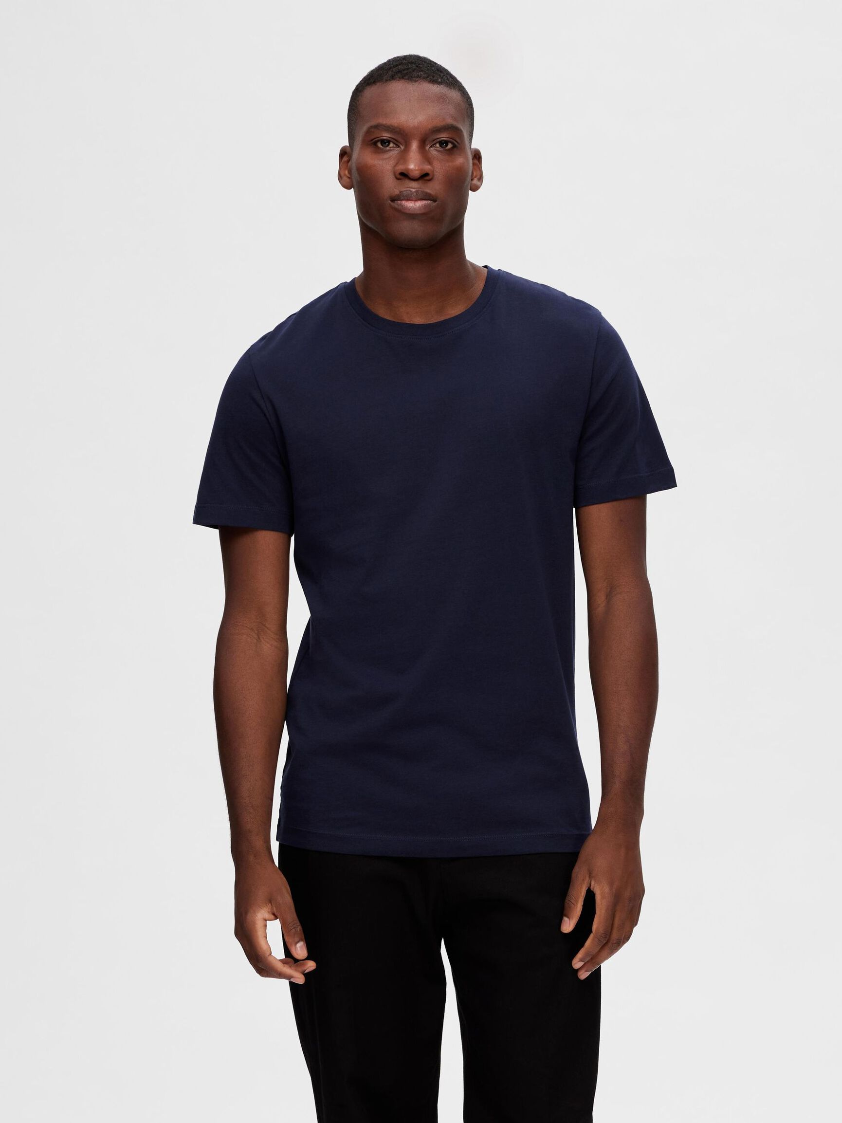 3-PACK COTTON T-SHIRT, Sky Captain, highres