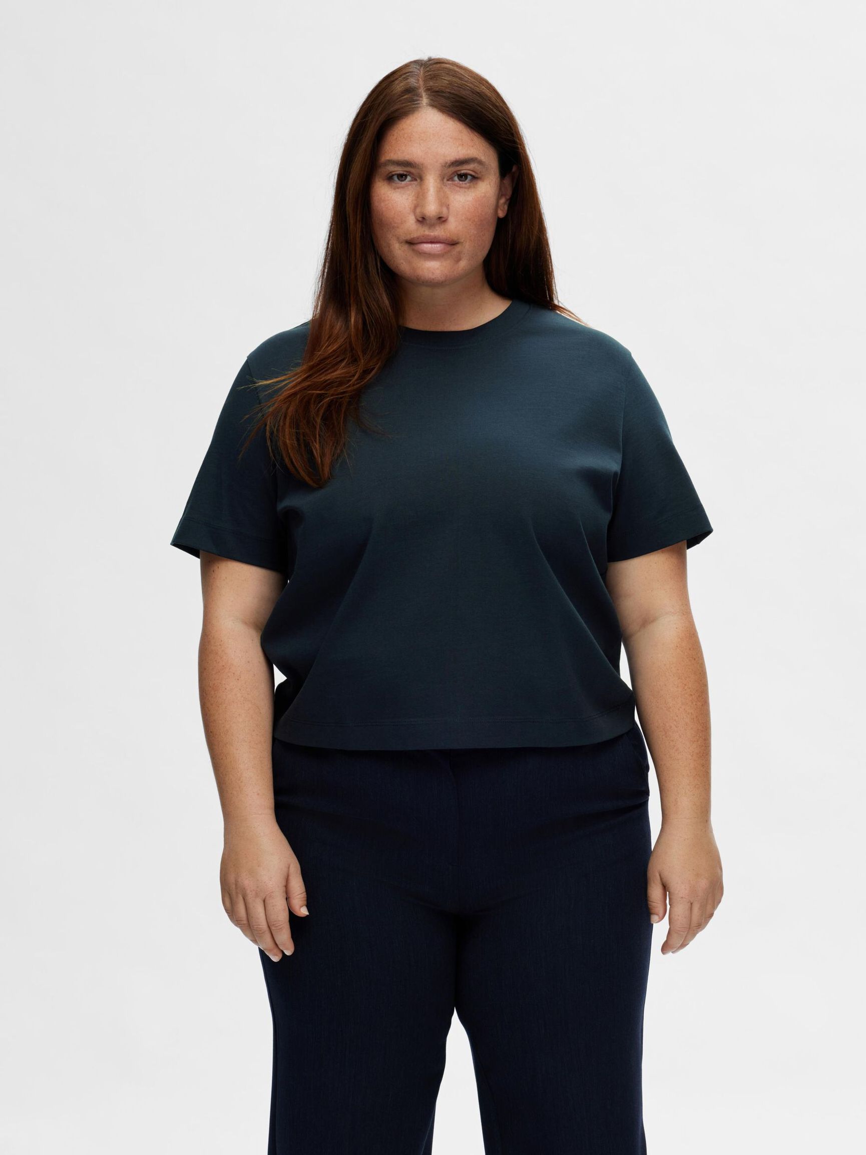BOXY T-SHIRT, Dark Sapphire, highres