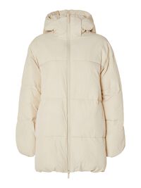 ADJUSTABLE PUFFER JACKET, Sandshell, highres