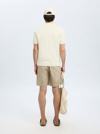 EN MAILLE POLO, Egret, highres