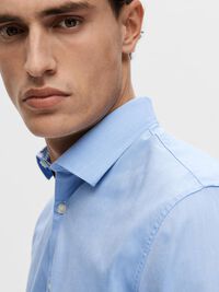 SLIM FIT SKJORTE, Light Blue, highres