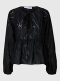 Selected STRIKSLUITING SHIRT MET LANGE MOUWEN, Black, highres - 16095927_Black_001.jpg
