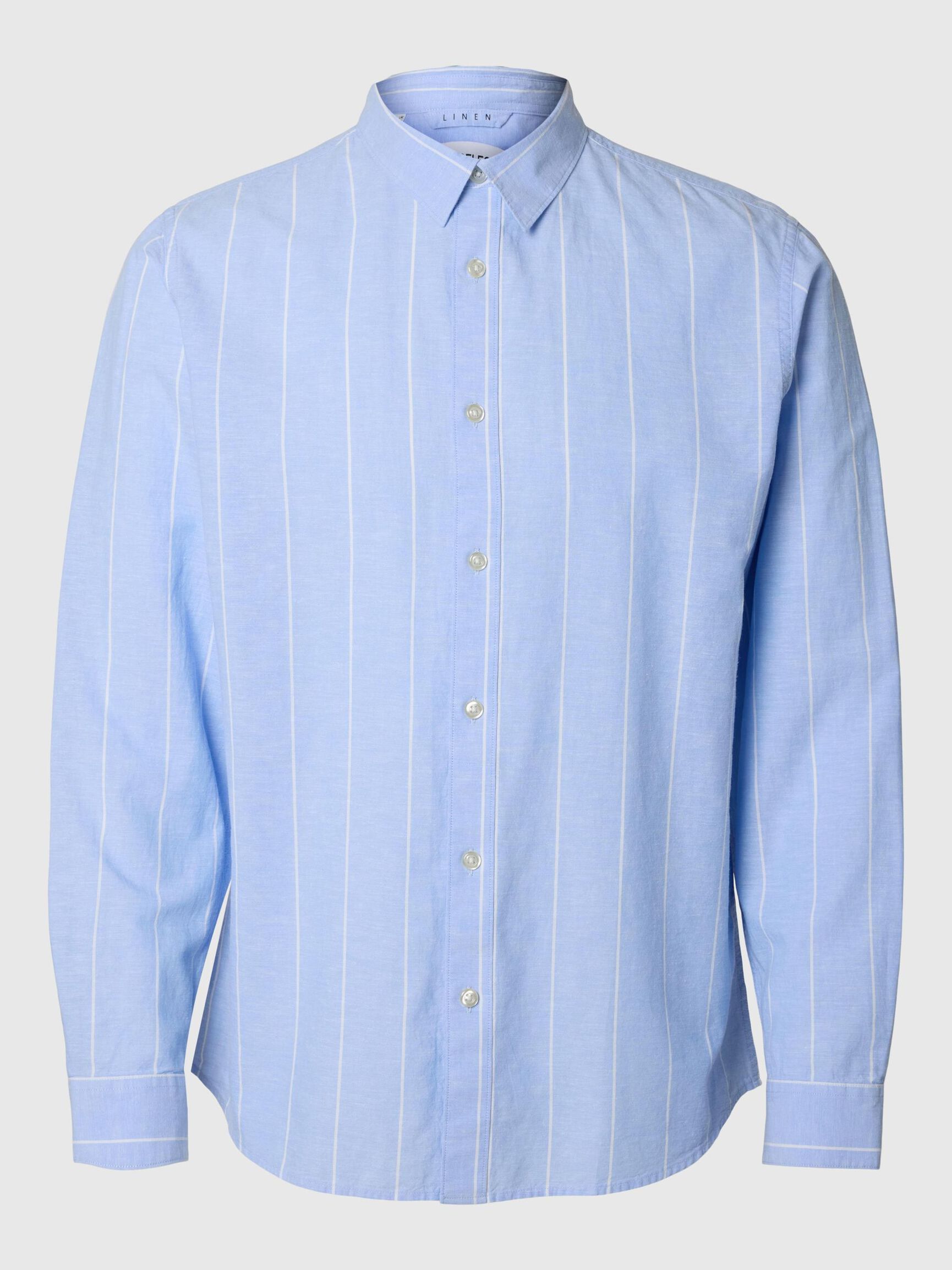 COUPE SLIM CHEMISE, Cashmere Blue, highres