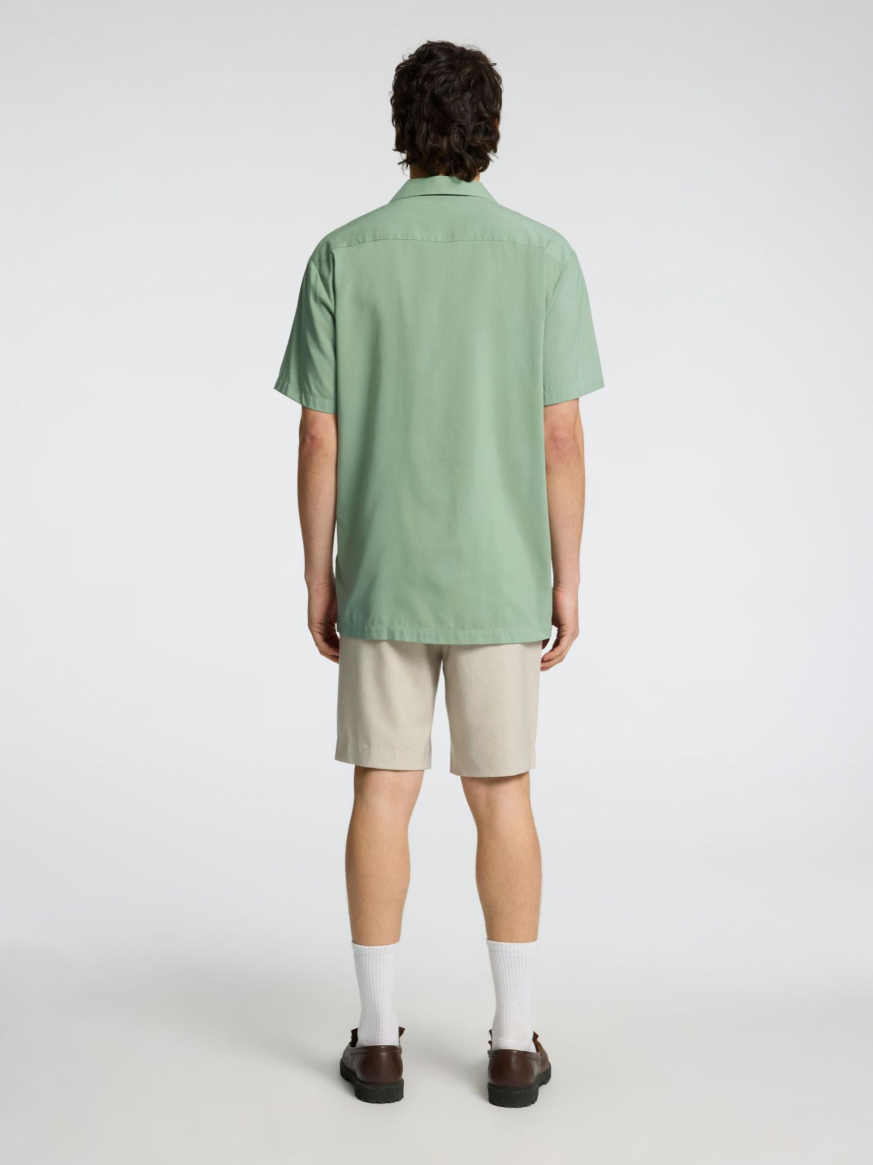 CUBAN COLLAR HEMD, Iceberg Green, highres
