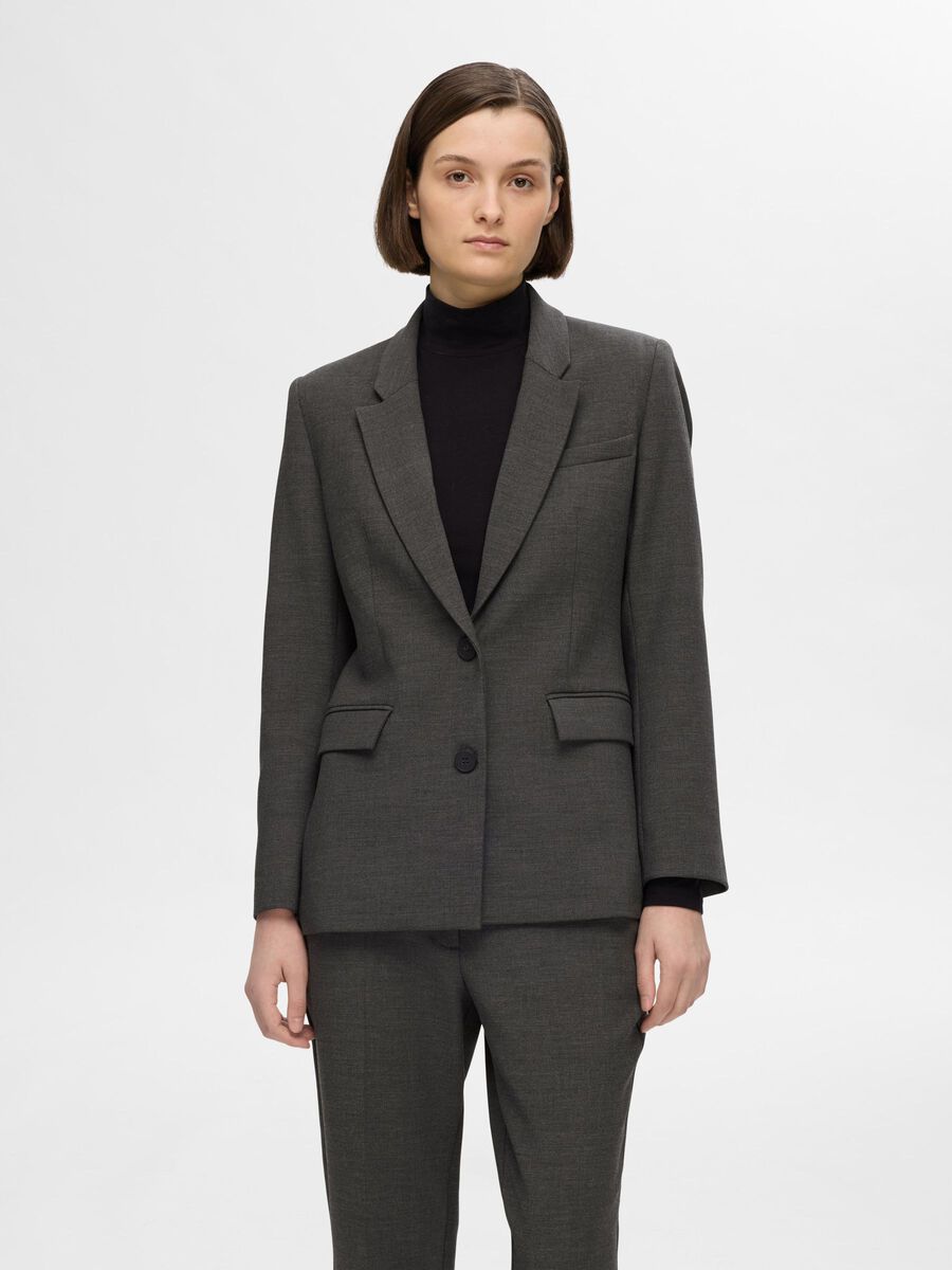 Selected VISCOSEMIX KLASSIEK BLAZER, Dark Grey Melange, highres - 16094208_DarkGreyMelange_1112541_003.jpg