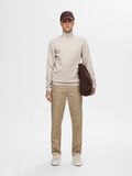 Selected VISCOSEMIX HALVE RITS SWEATSHIRT, Pure Cashmere, highres - 16094477_PureCashmere_005.jpg
