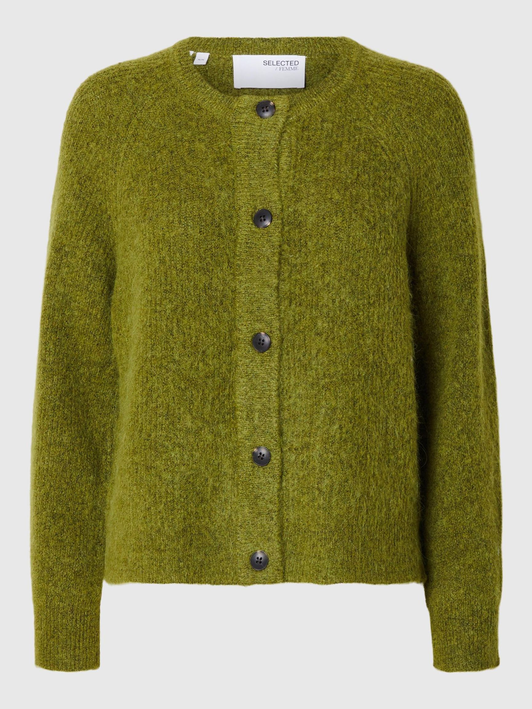 LONG-SLEEVED CARDIGAN, Cardamom Seed, highres