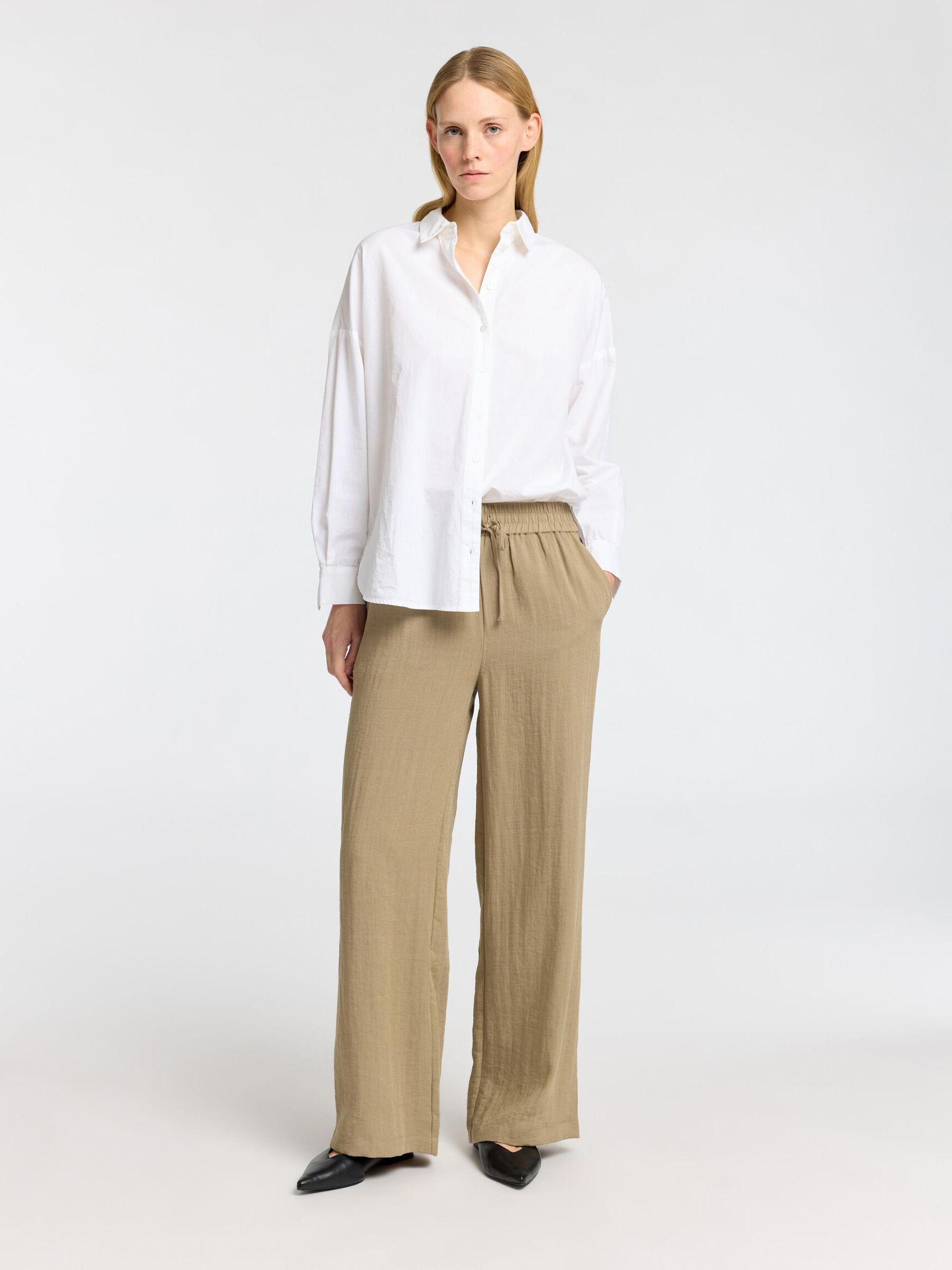 VISCOSEMIX BROEK, Aloe, highres