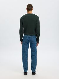 175 SLIM FIT JEANS, Medium Blue Denim, highres