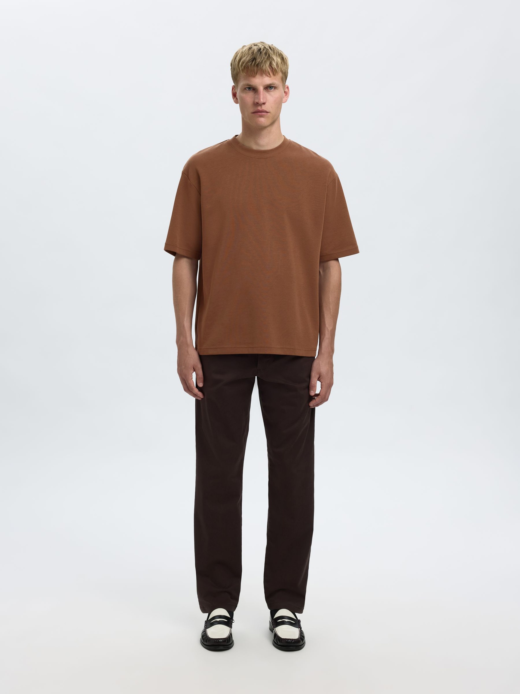LOOSE FIT T-SHIRT, Soft Silt, highres