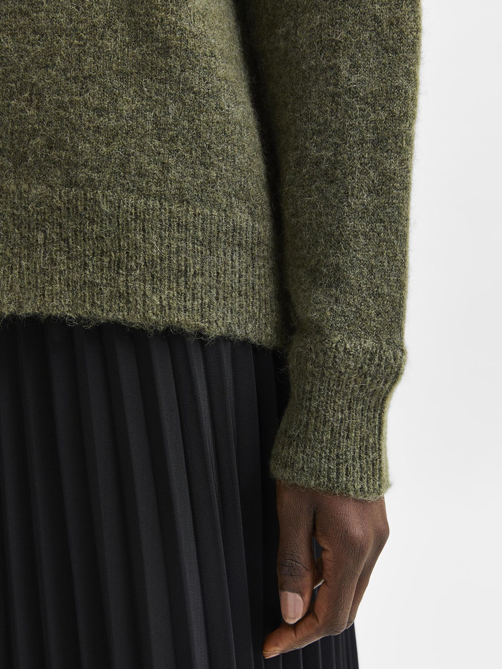 LONG-SLEEVED KNITTED JUMPER, Kalamata, highres