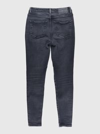 SORT SKINNY FIT JEANS, Black Denim, highres
