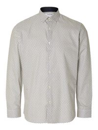 SLIM FIT SHIRT, White, highres