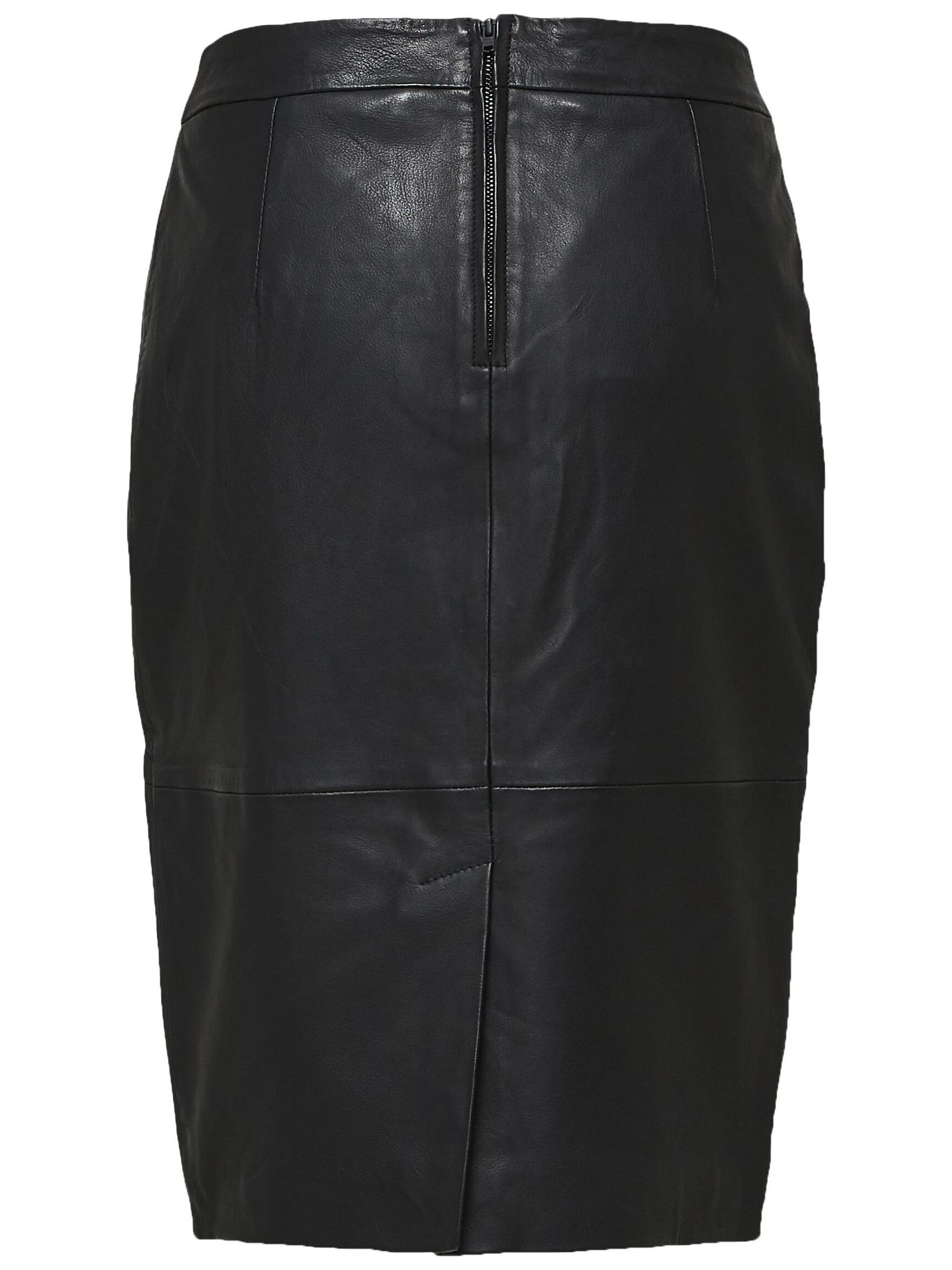 GONNA IN PELLE, Black, highres