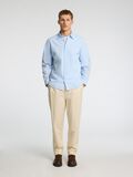 Selected SEERSUCKER LONG SLEEVED SHIRT, Cashmere Blue, highres - 16096884_CashmereBlue_005.jpg