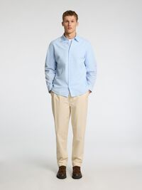 PITKÄHIHAINEN PAITA, Cashmere Blue, highres