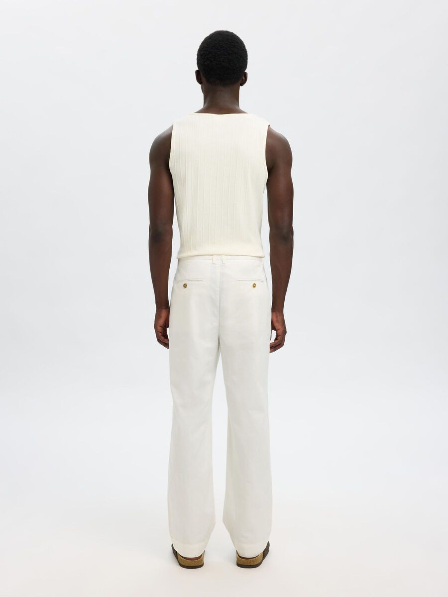 Selected BUNDFALTEN LOOSE FIT HOSEN, Cloud Dancer, highres - 16097542_CloudDancer_004.jpg