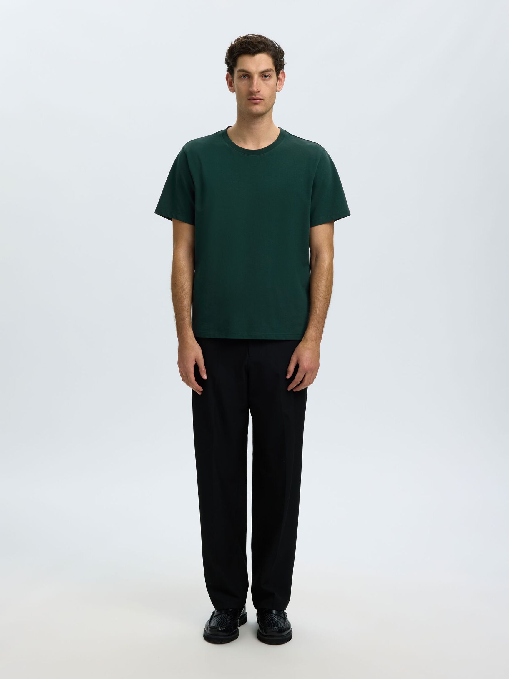 COTTON REGULAR FIT T-SHIRT, Pine Grove, highres