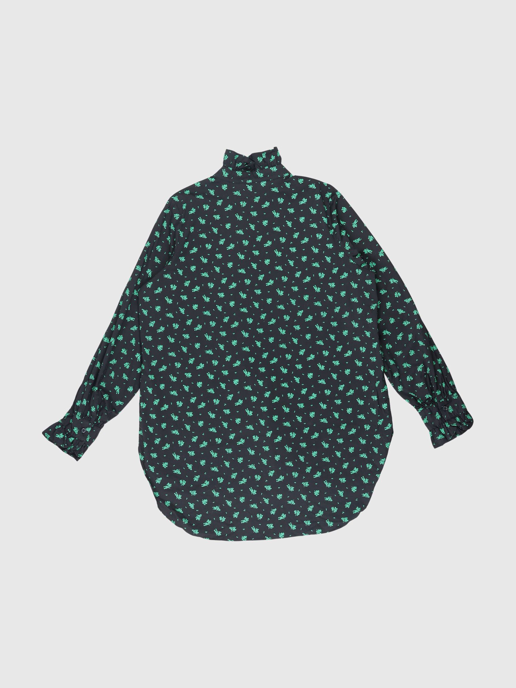 RÜSCHENDETAIL LANGARMHEMD, Black, highres