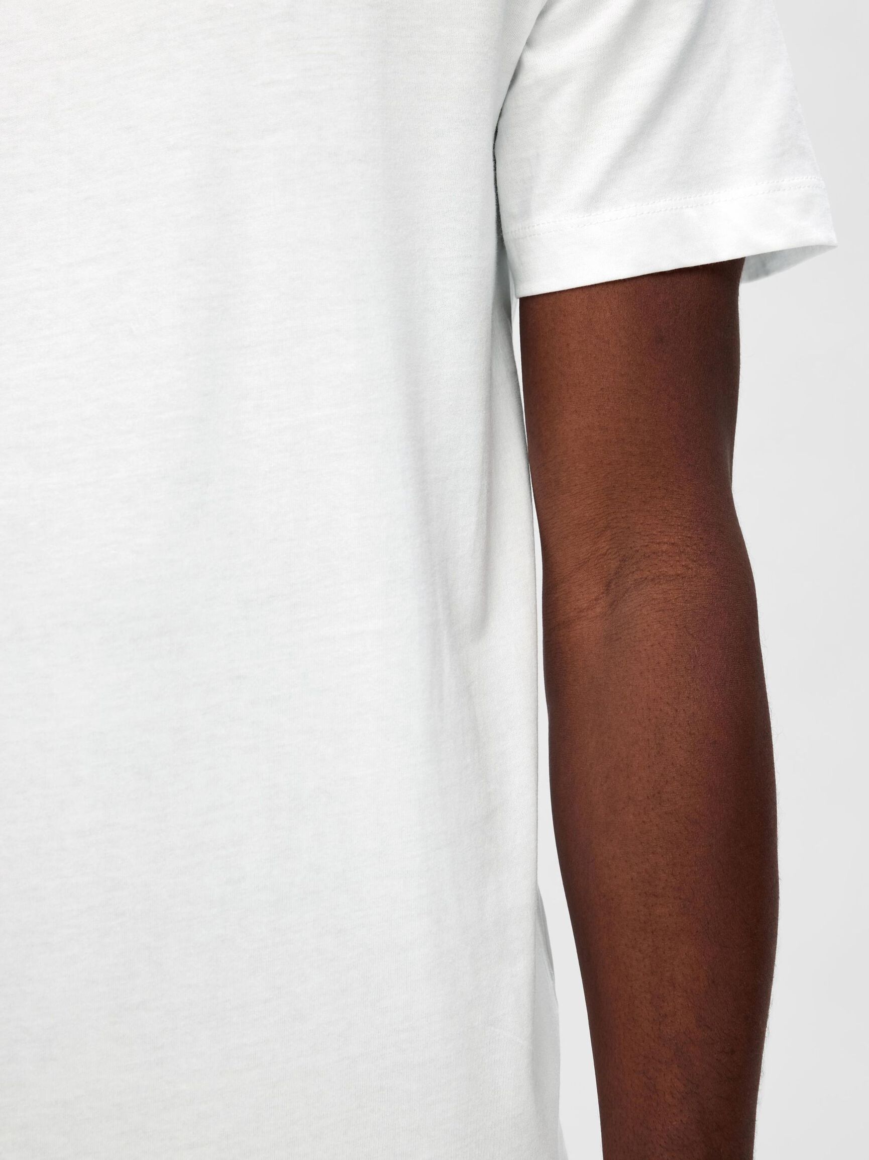 3-PACK COTTON T-SHIRT, Bright White, highres
