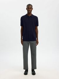 EN MAILLE POLO, Navy Blazer, highres