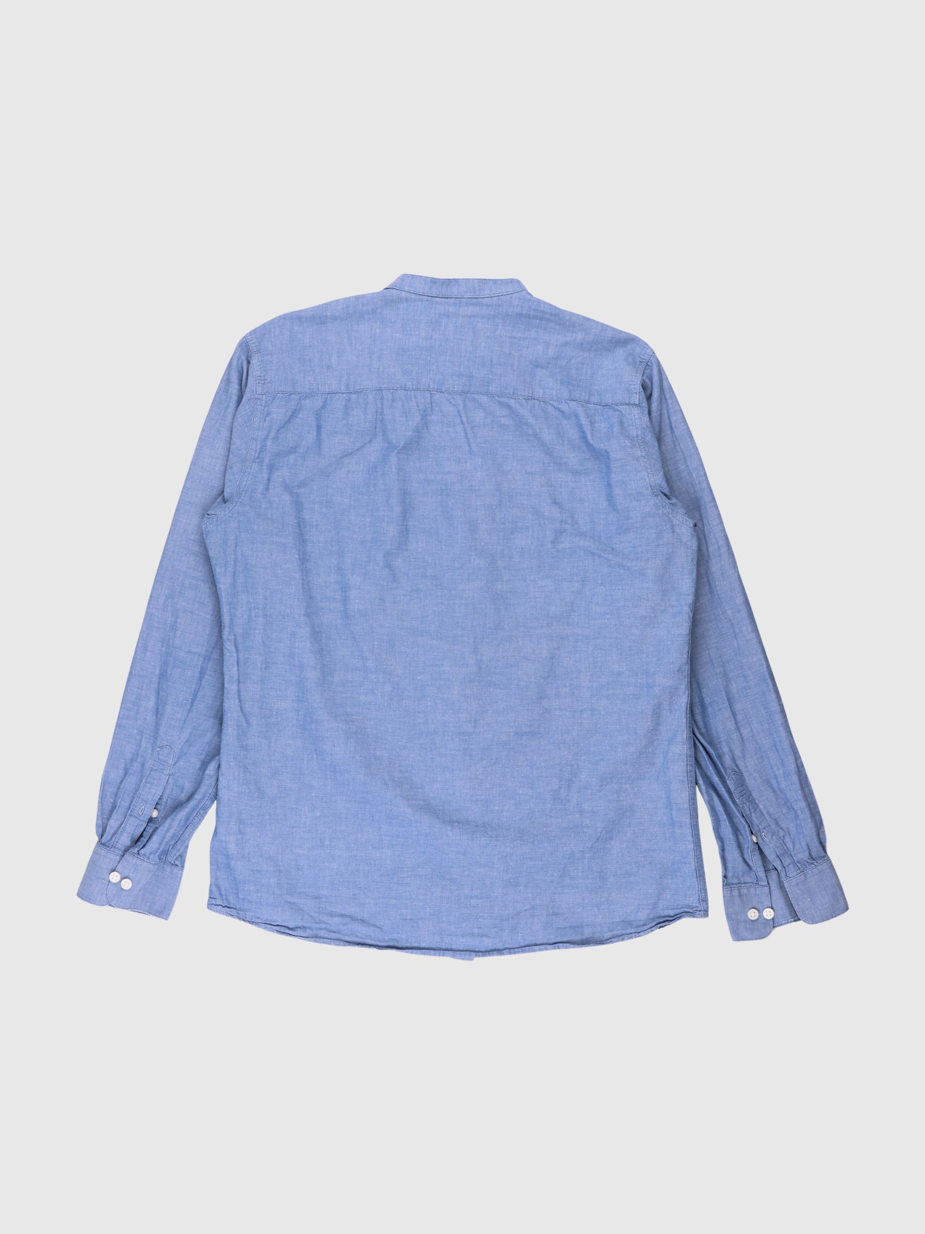 SHIRT, Medium Blue Melange, highres
