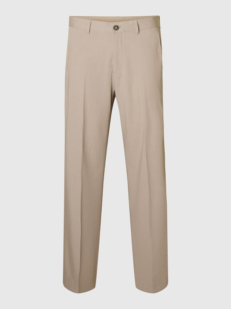 Selected LOOSE FIT HOSE, Plaza Taupe, highres - 16092595_PlazaTaupe_001.jpg