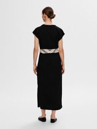 VESTITO MIDI, Black, highres