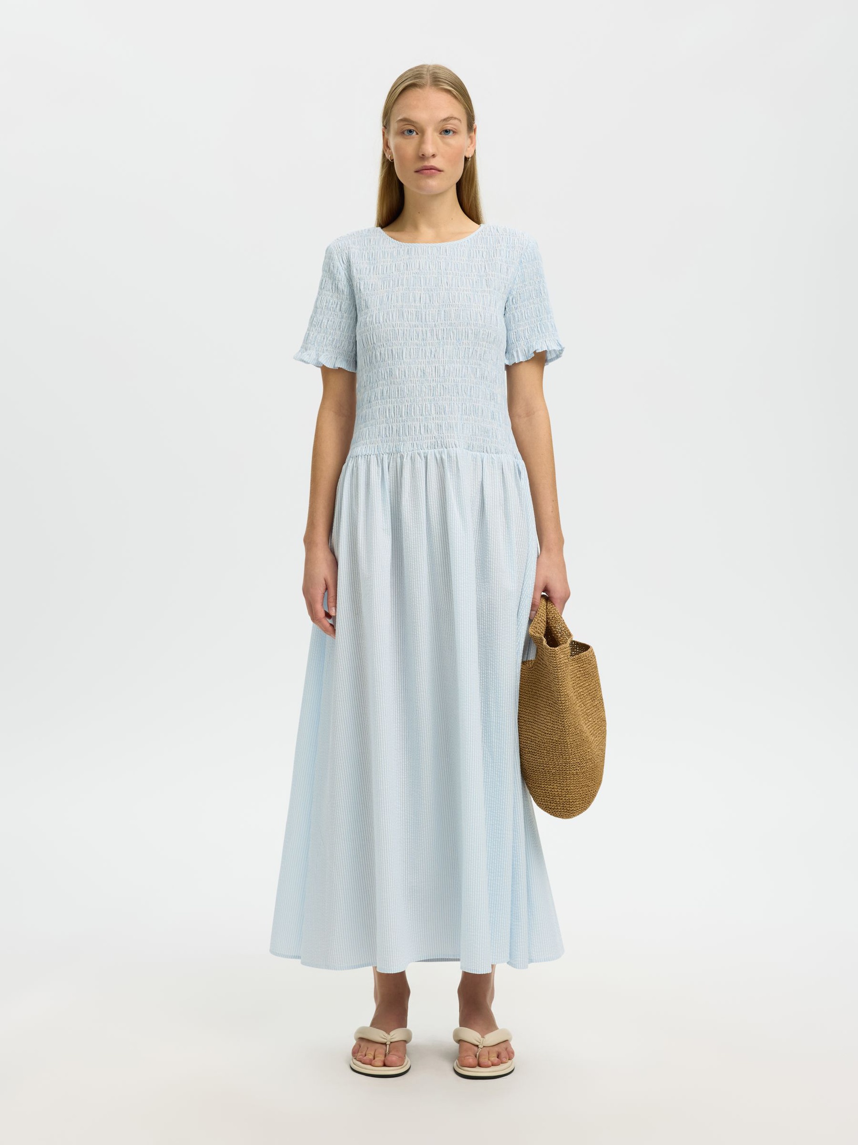 VESTITO MIDI, Cashmere Blue, highres