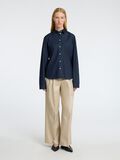 Selected AJUSTÉE À MANCHES LONGUES CHEMISE EN JEAN, Dark Blue Denim, highres - 16098927_DarkBlueDenim_005.jpg