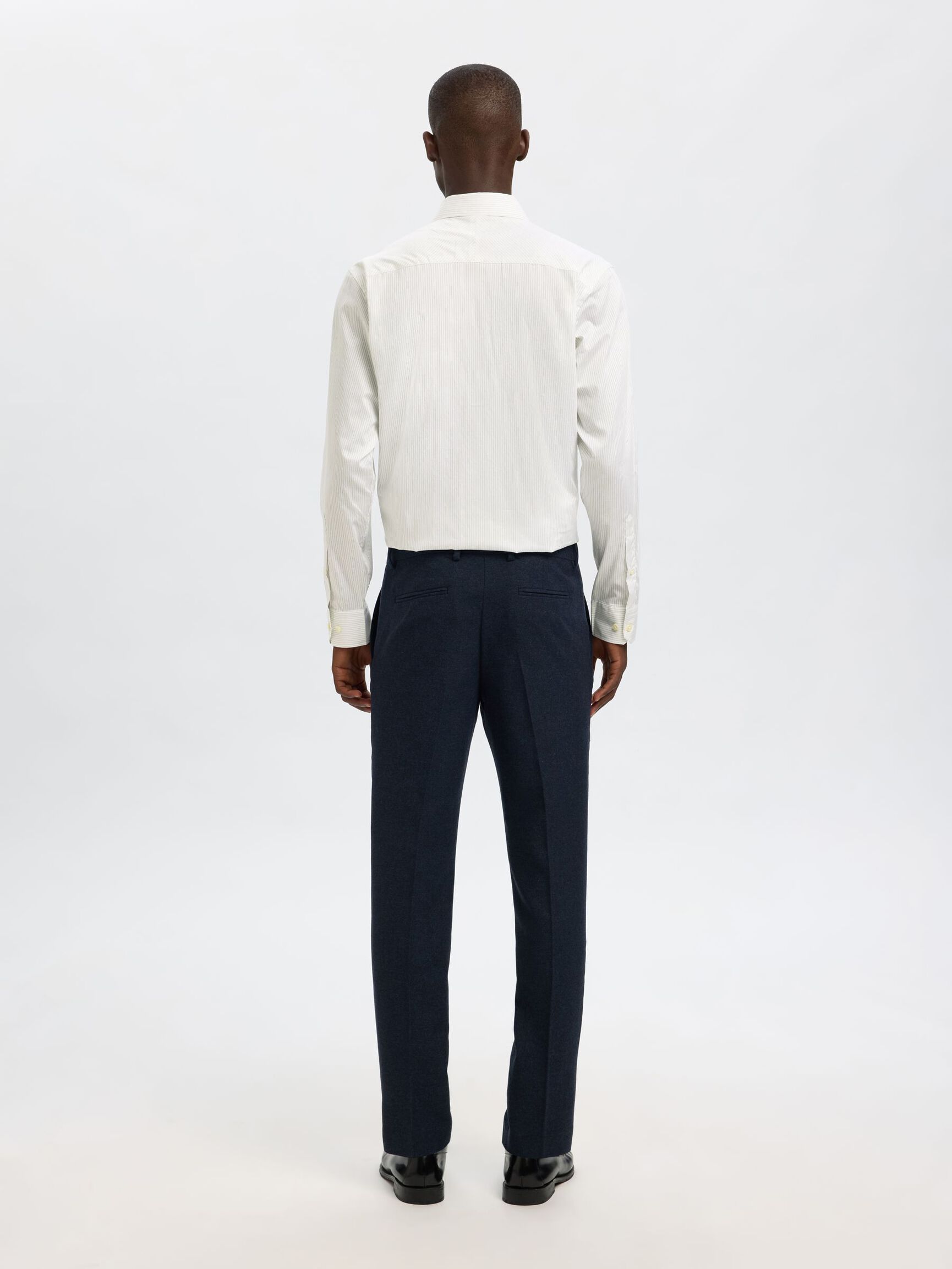 BOMULD SLIM FIT SHIRT, White, highres