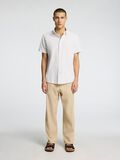 Selected COTTON BLEND SHORT SLEEVED SHIRT, Pure Cashmere, highres - 16079053_PureCashmere_1175198_005.jpg