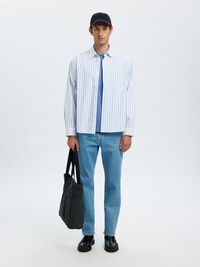 LOOSE FIT T-SHIRT, Blue Bonnet, highres