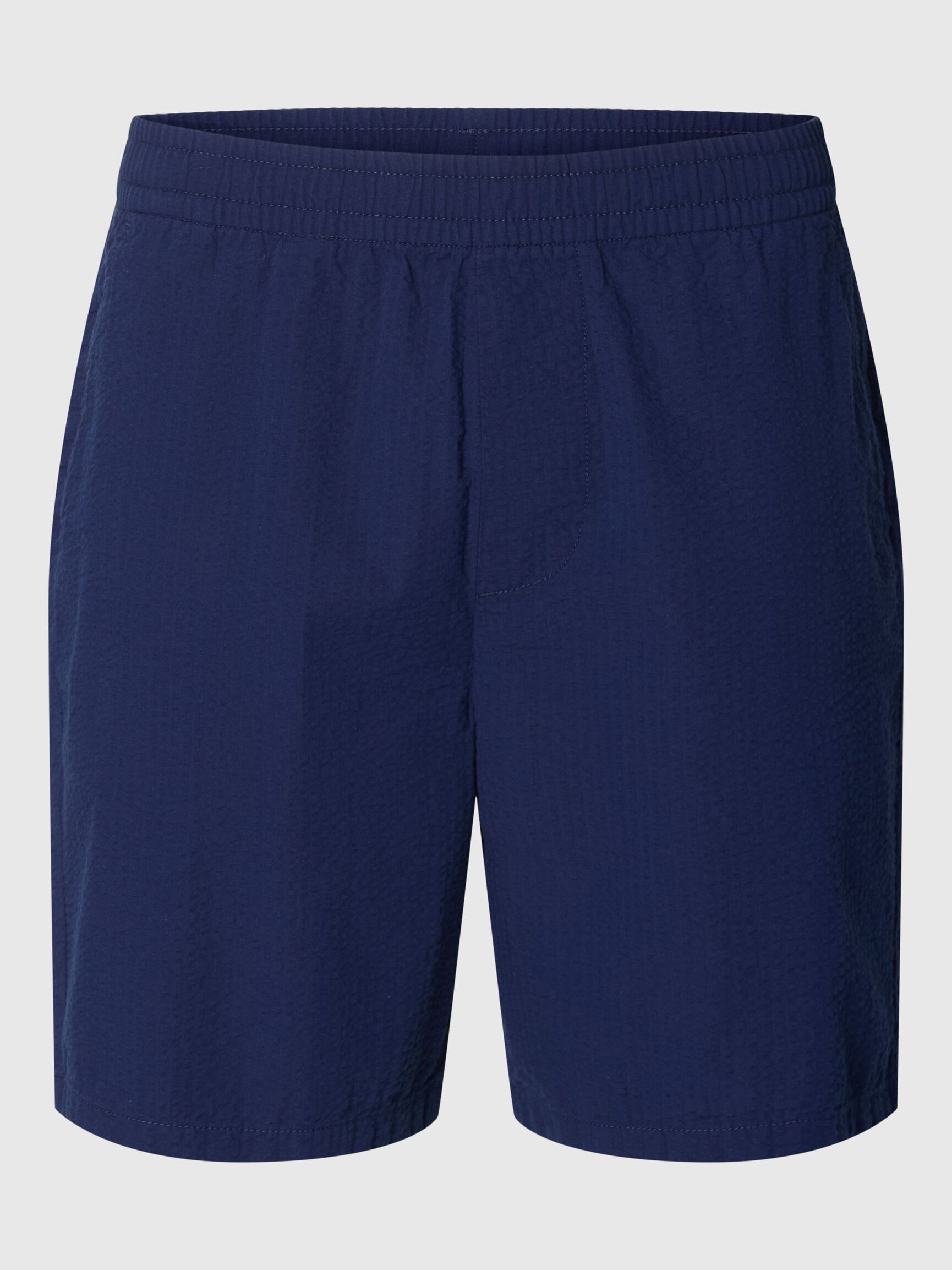 REGULAR FIT SEERSUCKER SHORTS, Ocean Cavern, highres