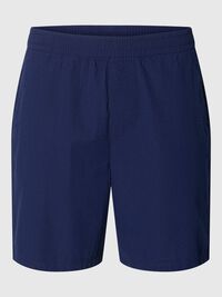 REGULAR FIT SEERSUCKER SHORTS, Ocean Cavern, highres