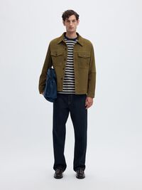 SUEDE OVERSHIRT, Kalamata, highres