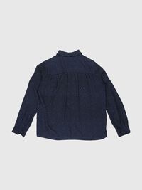 RECYCLED POLYESTER DOTTED SHIRT, Dark Sapphire, highres