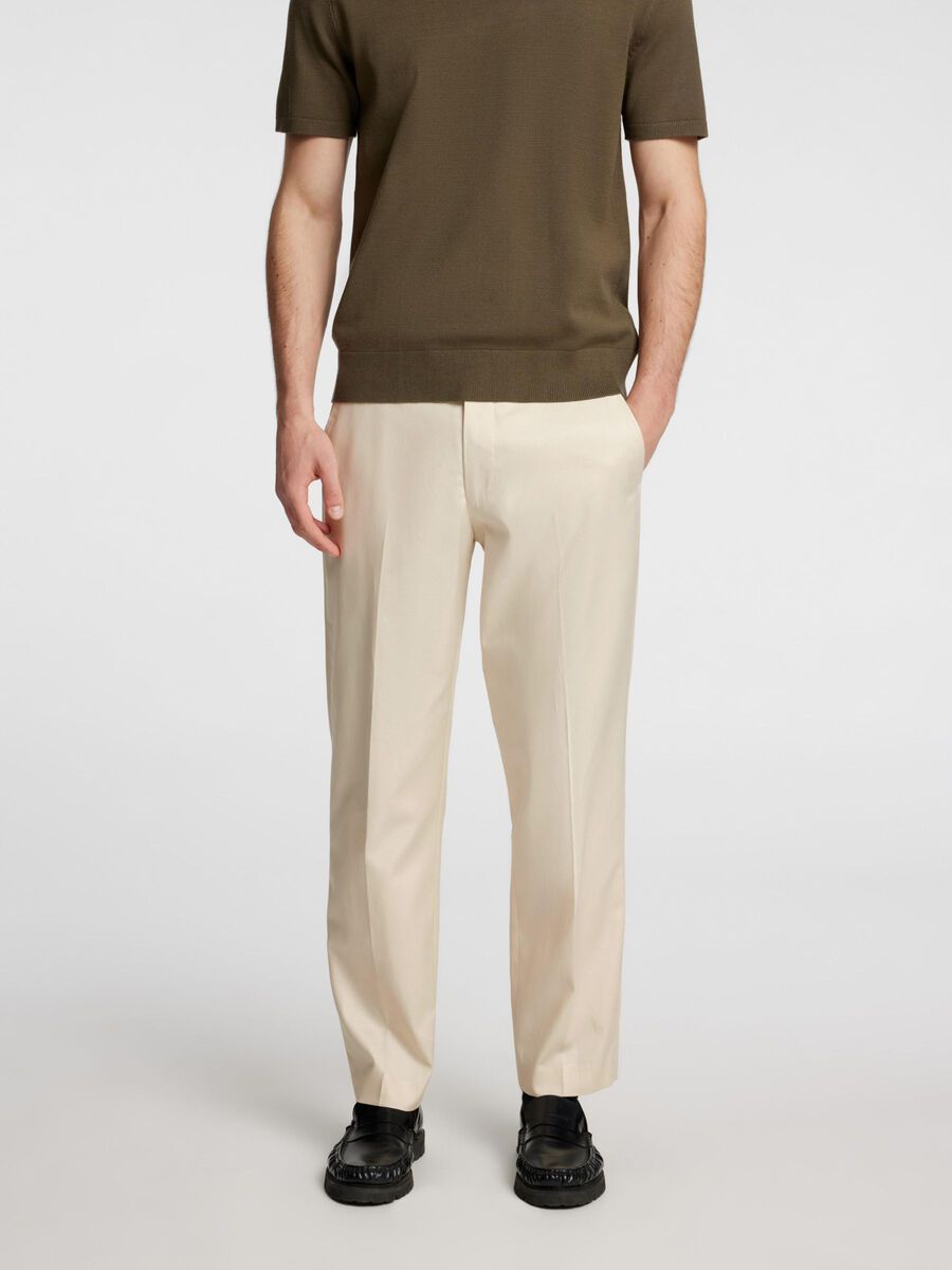 Selected STRAIGHT FIT ANZUGHOSE, Oatmeal, highres - 16097069_Oatmeal_003.jpg