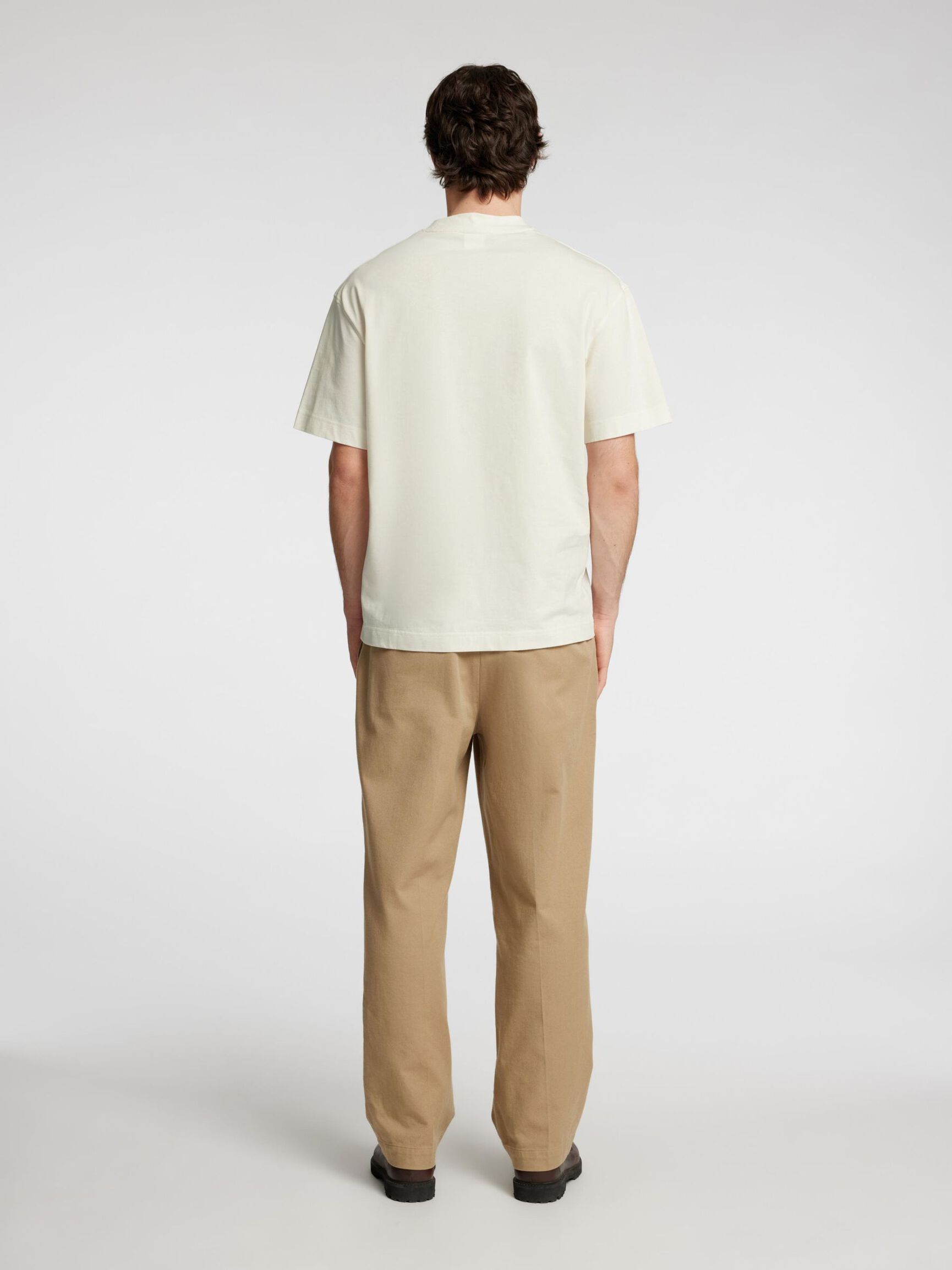 T-SHIRT, Egret, highres