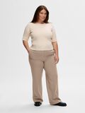 Selected VISCOSEMIX GEBREIDE TOP, Birch, highres - 16088431_Birch_002.jpg