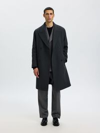 RELAXED FIT ZWEIREIHIGER BLAZER, Dark Grey, highres