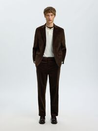 CORDUROY BLAZER, Delicioso, highres